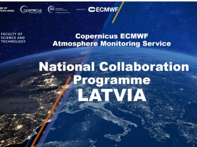 Latvijas Universitāte uzsāk Eiropas Komisijas Copernicus atmosfēras monitoringa dienesta nacionālās sadarbības programmu Latvijā
