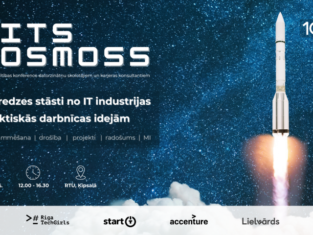 IT Izglītības fonds svin 10 gadu jubileju un aicina uz karjeras izglītībai veltītu konferenci “Cits kosmoss”