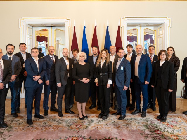 IZM informē Saeimas priekšsēdētāju par Latvijas kosmosa nozares pārvaldības pilnveidi