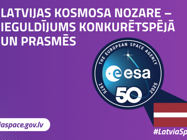 Latvijas izrāviens kosmosā: pieci gadi Eiropas Kosmosa aģentūrā