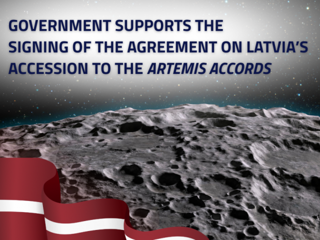 Latvija pievienosies NASA starptautiskajam nolīgumam par miermīlīgu un ilgtspējīgu kosmosa izpēti
